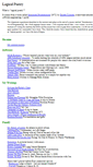Mobile Screenshot of logicalpoetry.com
